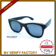 Gafas de madera moda 2015 irregularidad (FX15057)